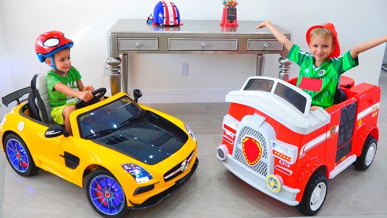 Vlad e Nikita est&atilde;o jogando carros! cole&ccedil;&atilde;o de v&iacute;deos para toda a fam&iacute;lia!