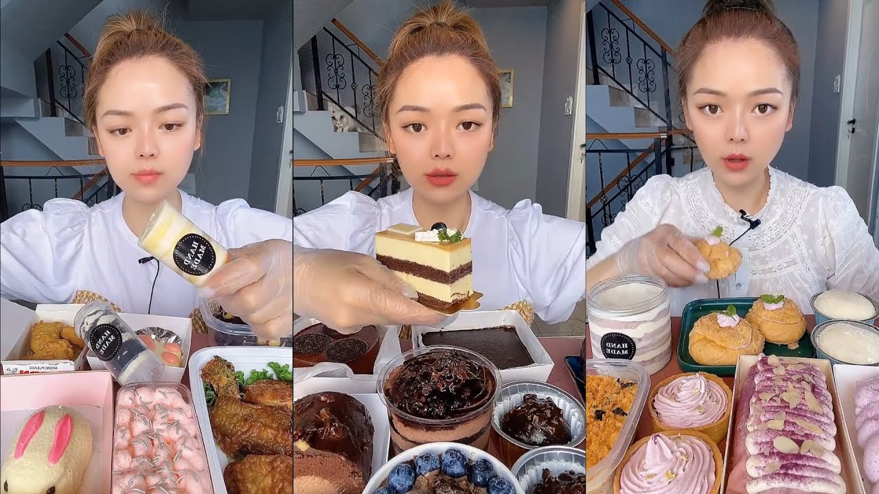 ෆ Sweets Desserts ෆ 🧁Cake | Eating Show |Mukbang Asmr |달콤한 디저트 케이크 먹방