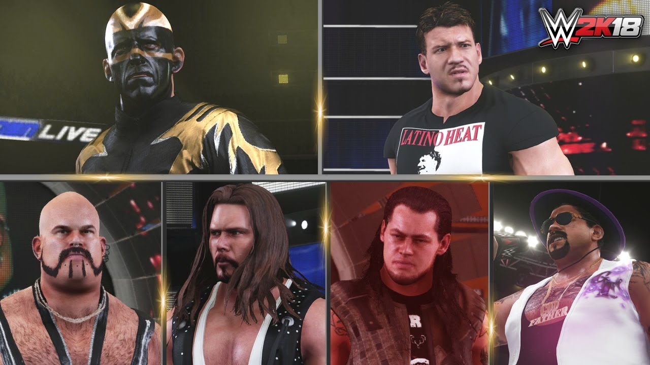 WWE 2K18 All Entrances 5 | Goldust, Baron Corbin, Albert, Diesel, Eddie Guerrero, Godfather & More