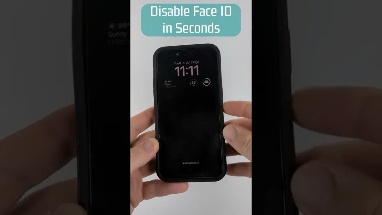 Desactivar r&aacute;pidamente Face ID en cualquier iPhone