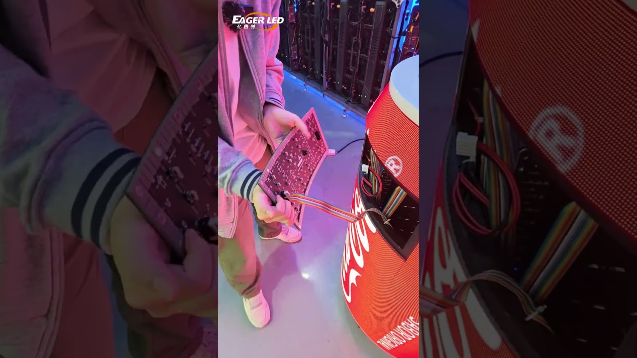 Here's a super big soda can for you.#eagerled #leddisplay #ledscreen #ledpanel