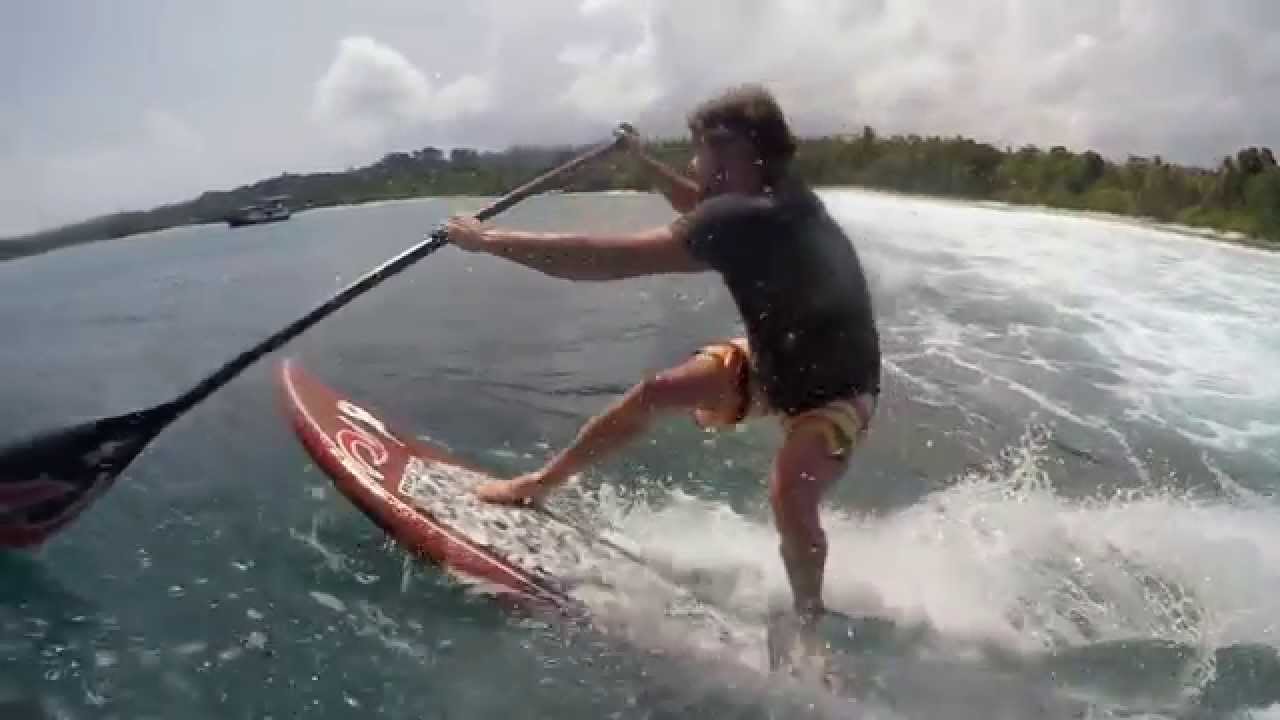 MENTAWAI ISLAND SURFING STAND UP PADDLE LEROY XAVIER /THE HOLE/MACAS/HIDEWAYS/