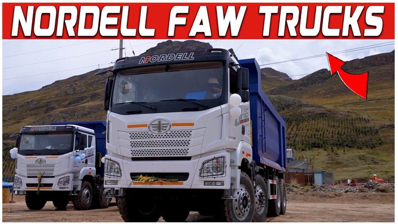 Nordell Faw Trucks entrega 21 camiones a 'Ecosermy Yauli' | Junín