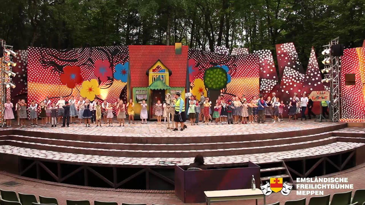 Pippi in Taka-Tuka-Land, Freilichtbühne Meppen, Spielzeit 2013