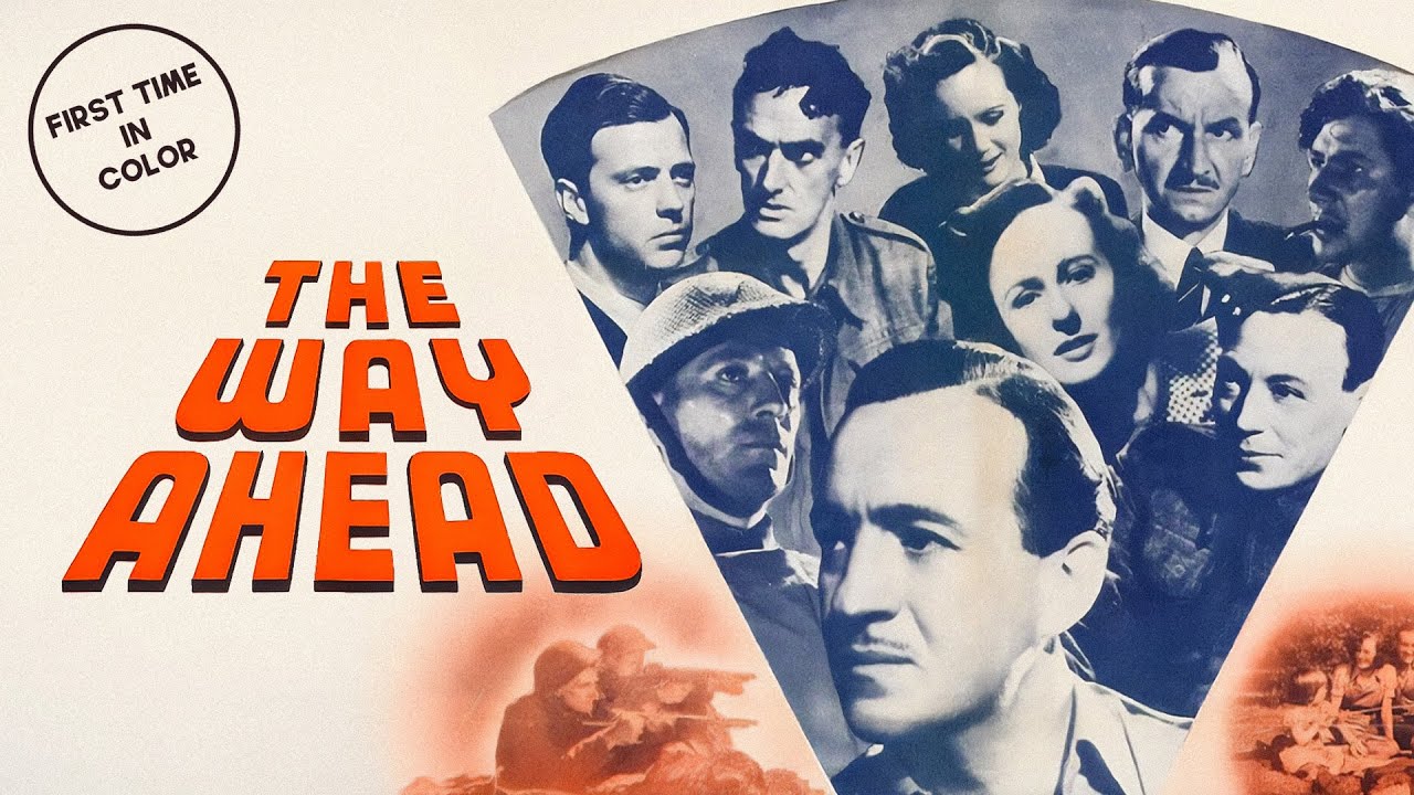 The Way Ahead | COLORIZED | David Niven | Old Drama Movie | Full Movie
