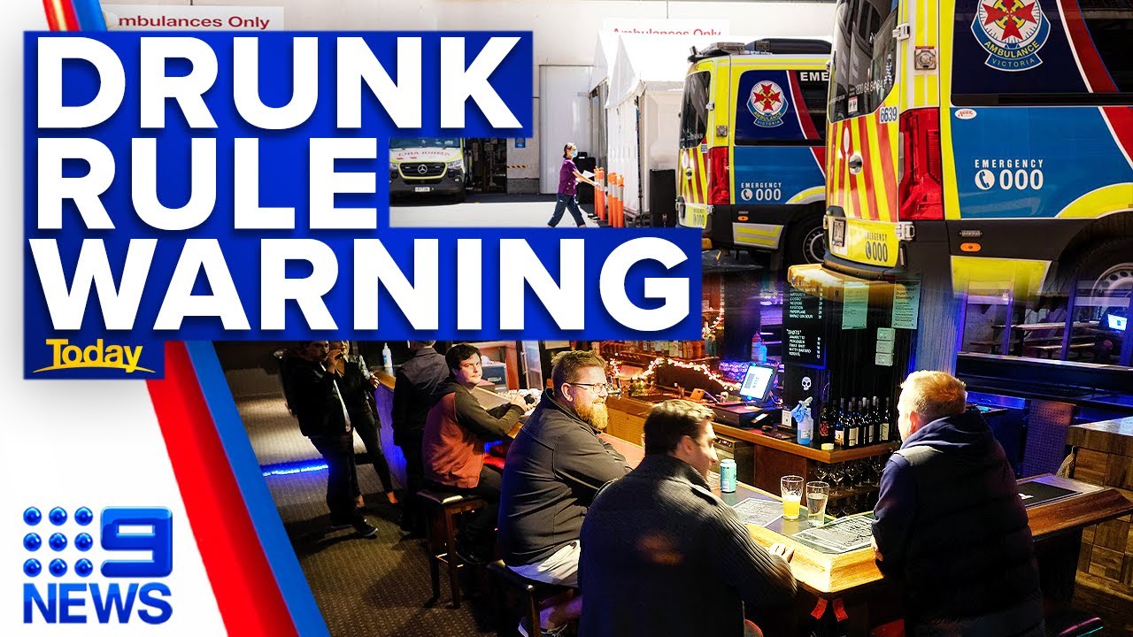 Victoria&rsquo;s public drunkenness law facing opposition | 9 News Australia