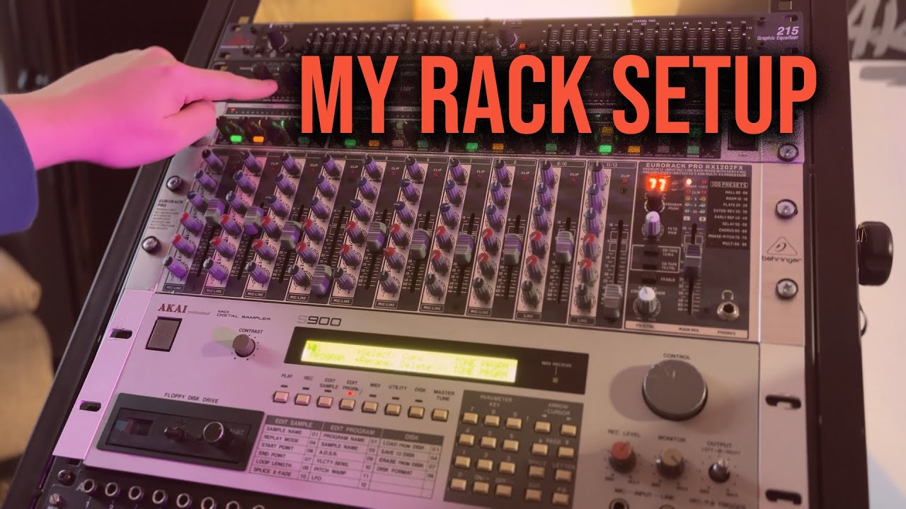 My Rack Unit Setup Explained | #S900 #dawless |