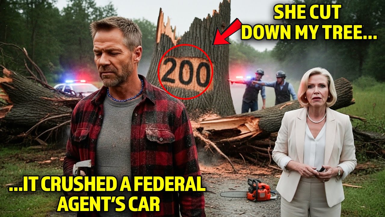 HOA Karen Cut Down My Tree Without Permission — It Fell on a Federal Agent’s Car!