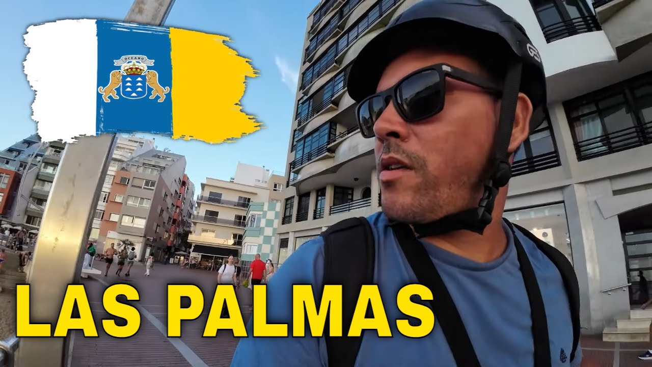 Recorrido en patinete hacia LA MEJOR PLAYA URBANA de Europa - GRAN CANARIA 🇮🇨