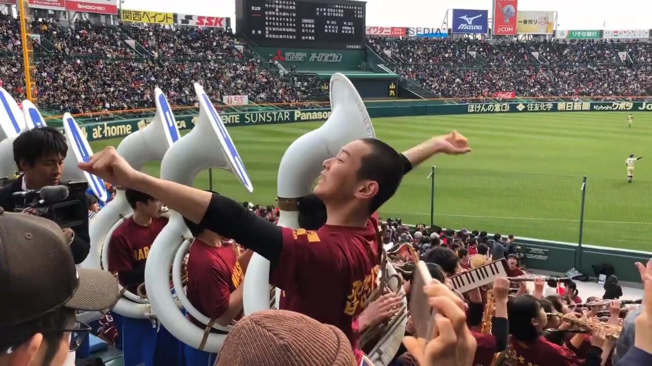 習志野高校吹奏楽部 甲子園応援 2019選抜【総集編】 準優勝 習志野甲子園応援