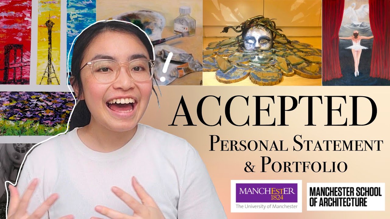 My ACCEPTED Architecture University Portfolio and Personal Statement | University of Manchester