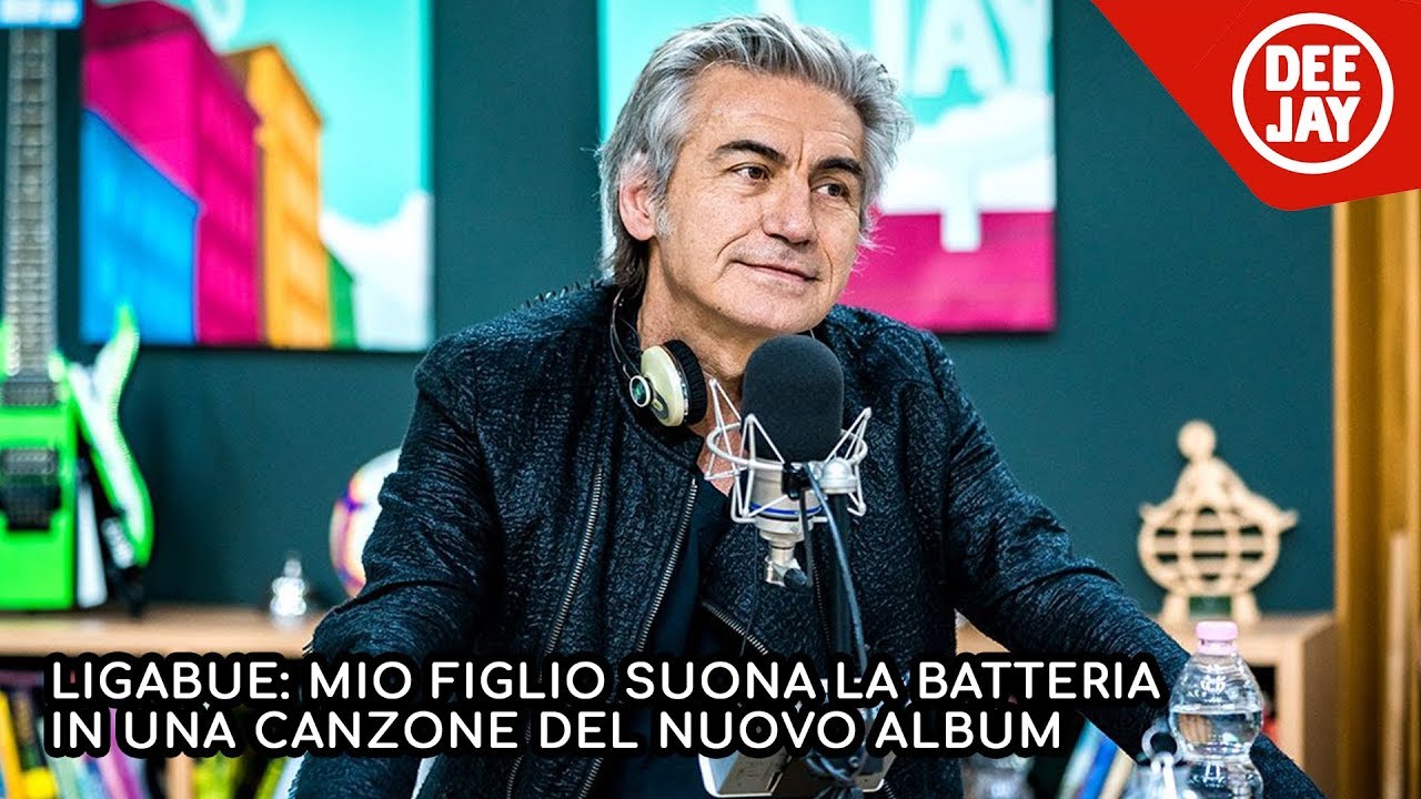 Ligabue: mio figlio di 20 anni suona la batteria in una canzone del nuovo album