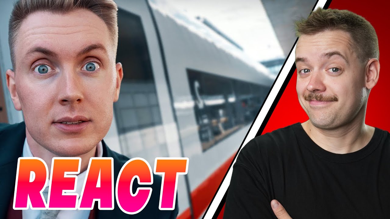 Achtung, Fahrkartenkontrolle! -  Tomatolix 1 Tag als Zugchef 🚄 - React