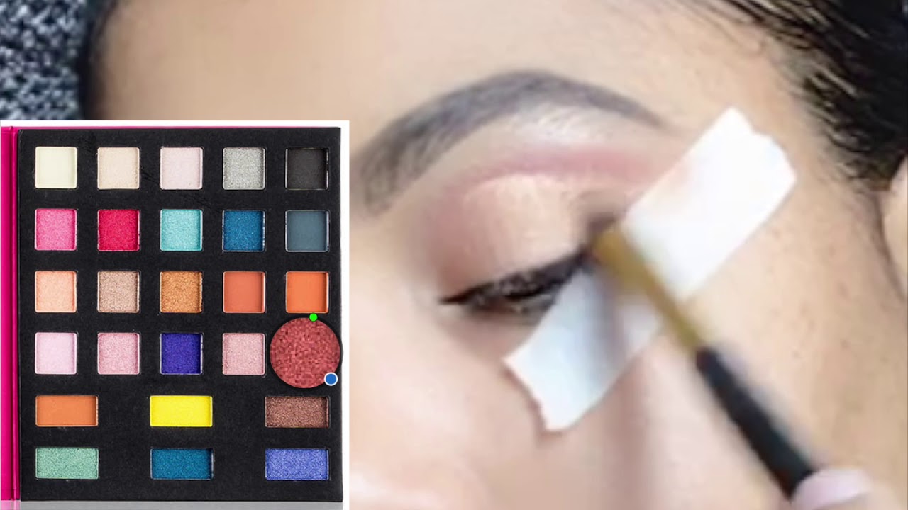 Maquillaje de ojos dorados súper fácil para principiantes