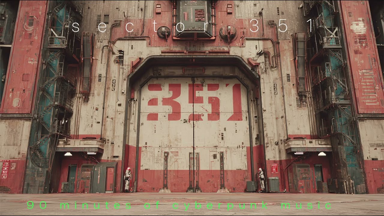 90 minutes of cyberpunk music for focus