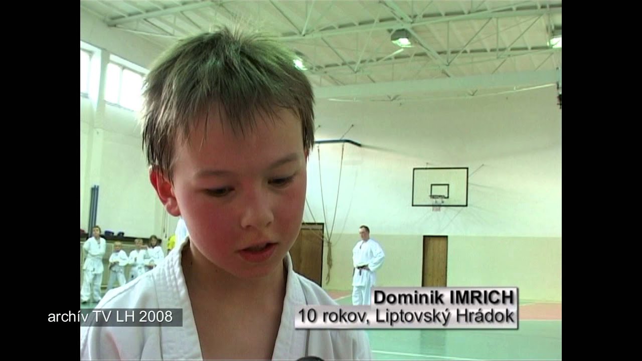 Dominik Imrich, reprezentant SR v karate