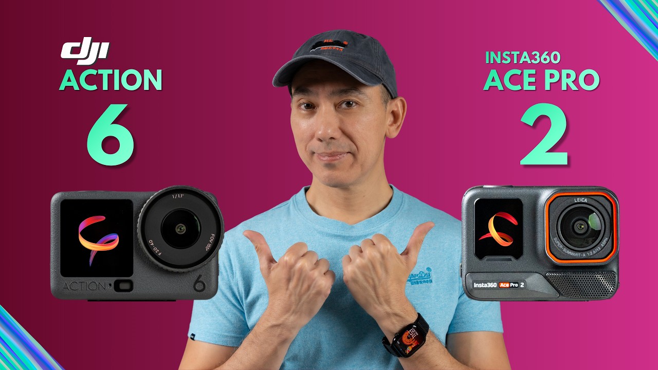 DJI Action 6 vs Insta360 Ace PRO 2: The BEST Action Camera
