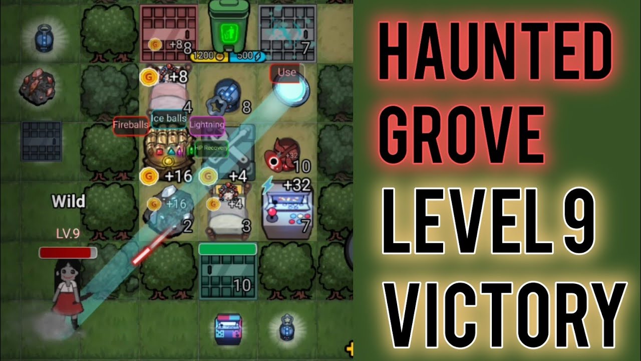Haunted Grove – Beating the Dream Hunter (Level 9)
