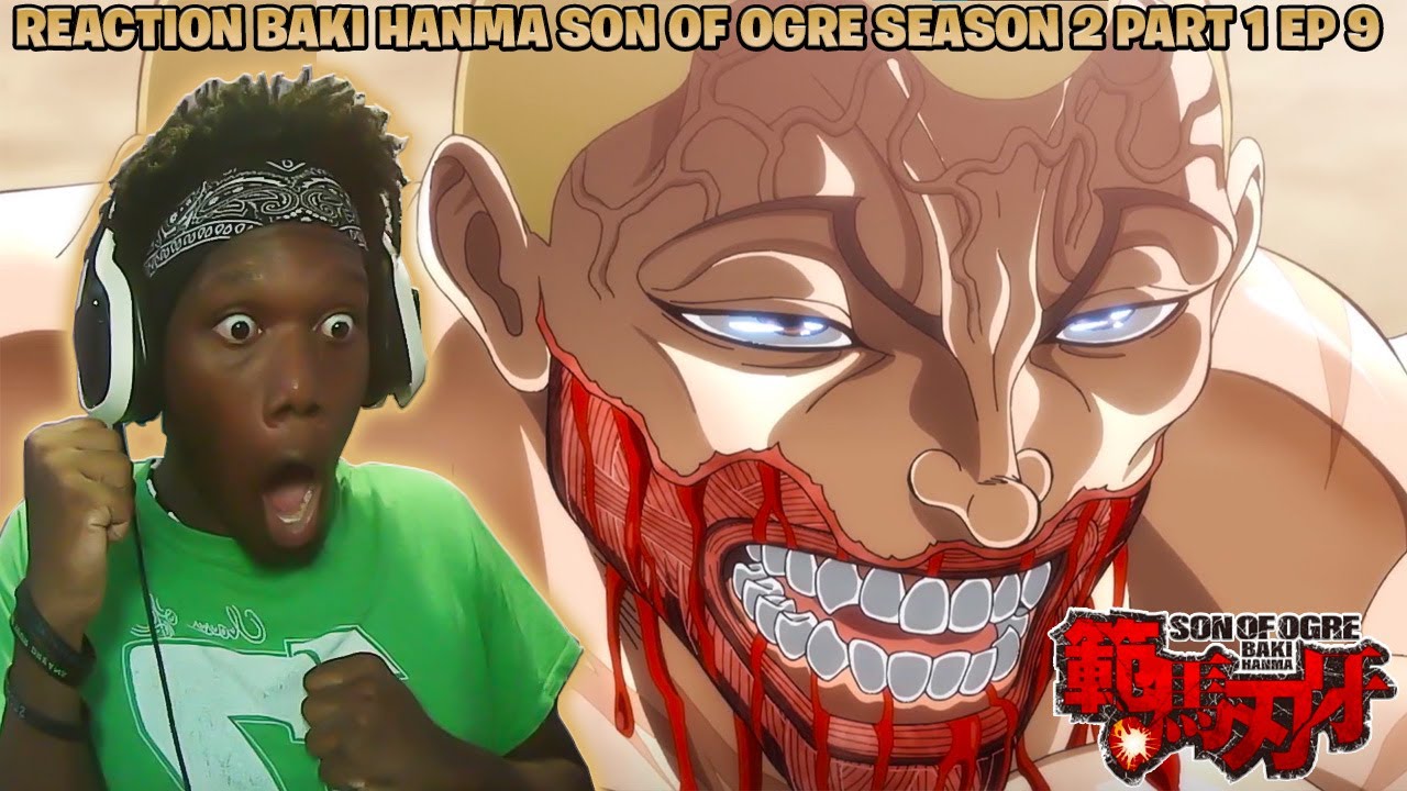 REACTION TO BAKI HANMA SON OF OGRE SEASON 2 PART 1 EPISODE 9 (BRO JACK WAS NOT READY AT ALL!!!!)