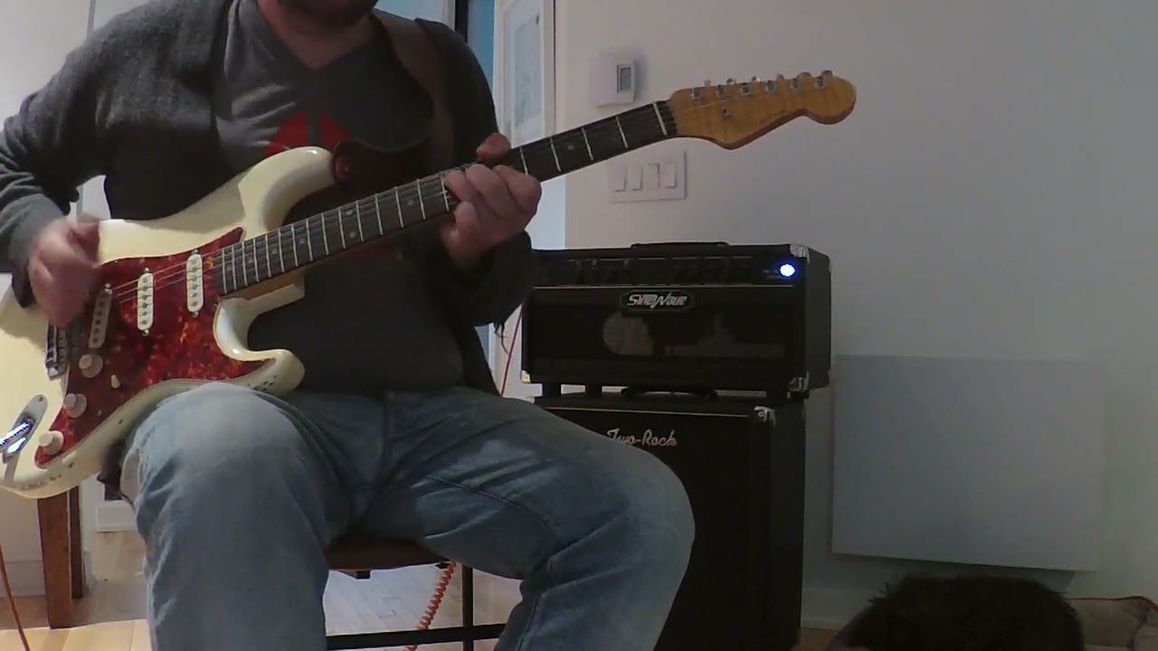 Sinewave MK100 (Continuum) with MB Strat Slow dancing in a Burning Room inspired jam.
