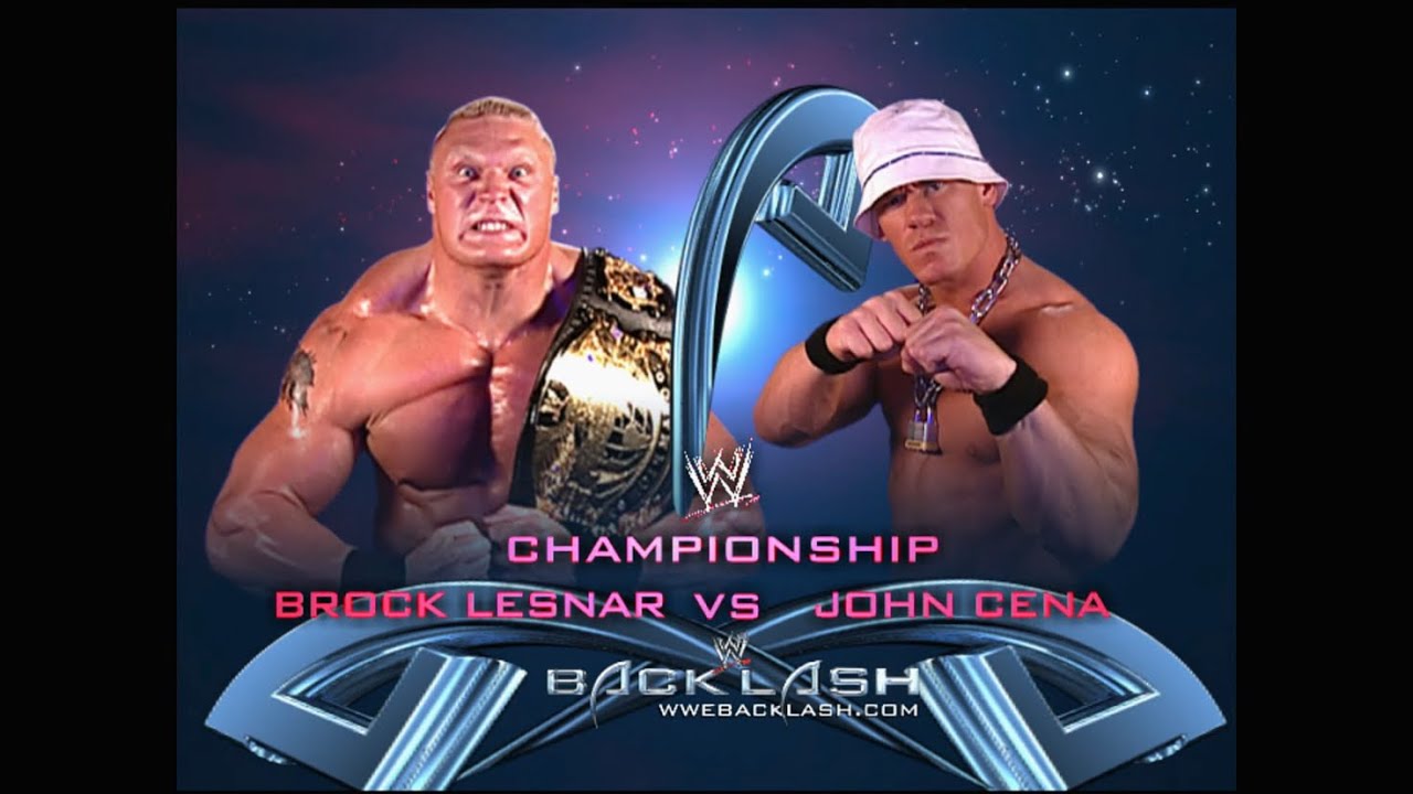 Story of Brock Lesnar vs. John Cena | Backlash 2003