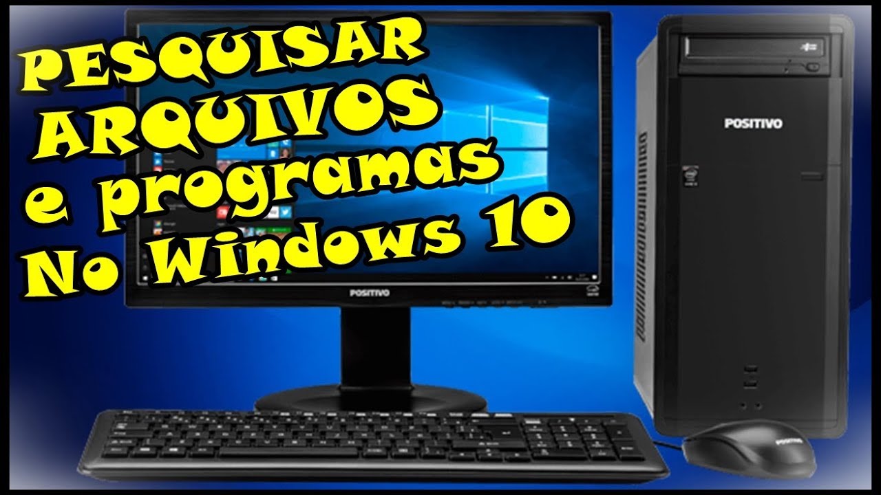 Como Pesquisar Arquivos, Fotos, Vídeos e Músicas No Windows 10 De Uma Forma Muito Fácil