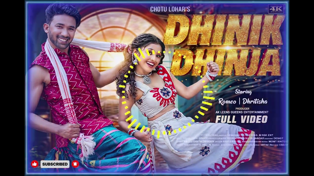 DHINIK DHINJA  SANTALI SONG || NEW SANTALI SONG 2026 ||ROMEO & DHRITISHA || NEW LATEST SANTALI SONG 