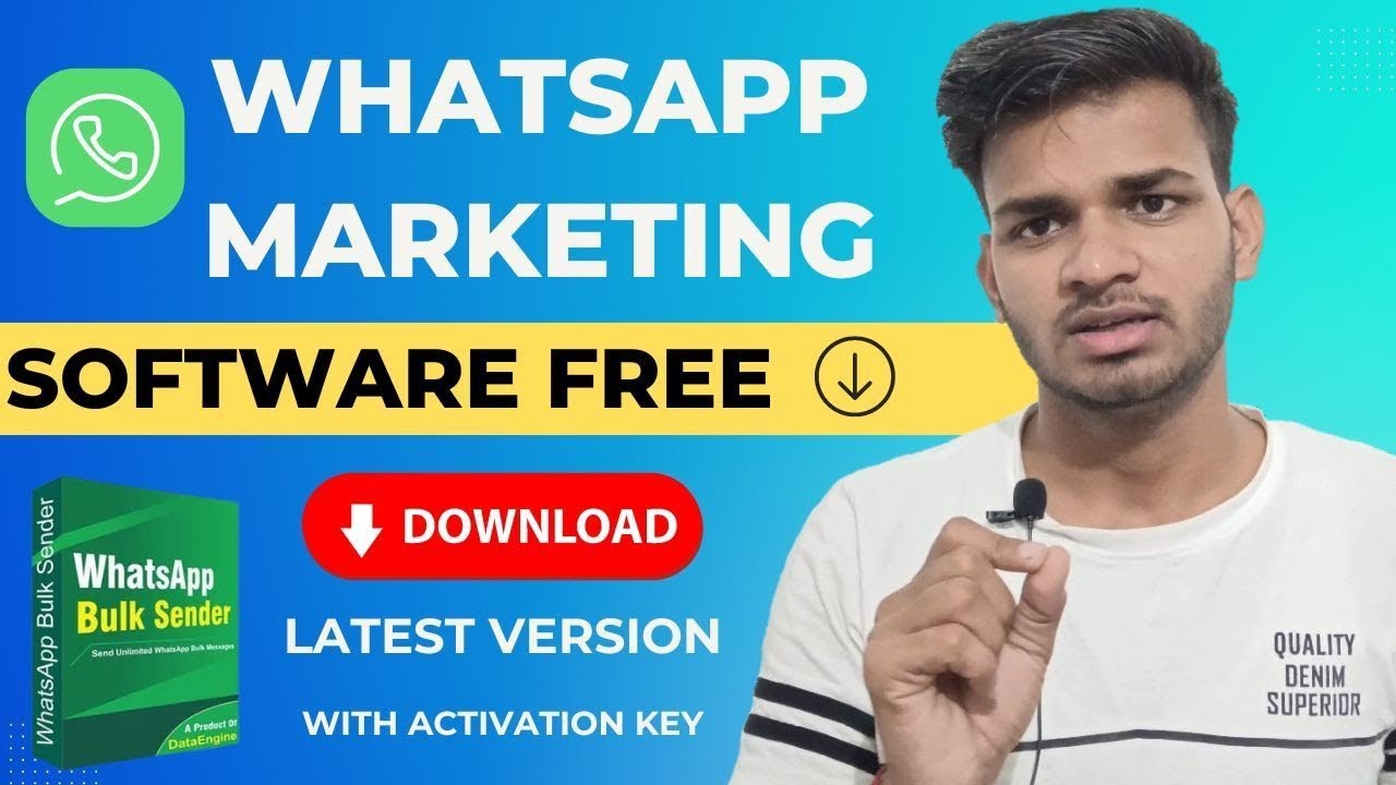 Whatsapp Marketing Software Latest Version Free download | WA Sender marketing software free