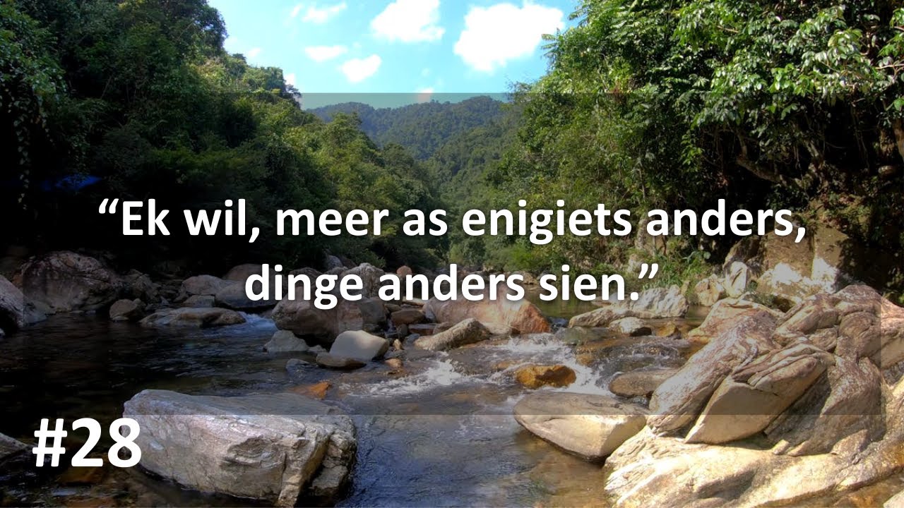 Les 28 – A Course in Miracles (Afrikaans) | Hemelbewus