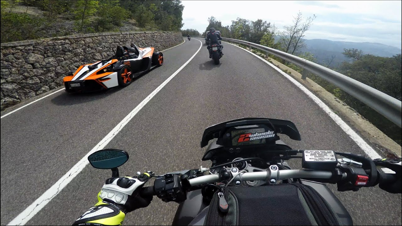 Sick uphill ride on MT-10!