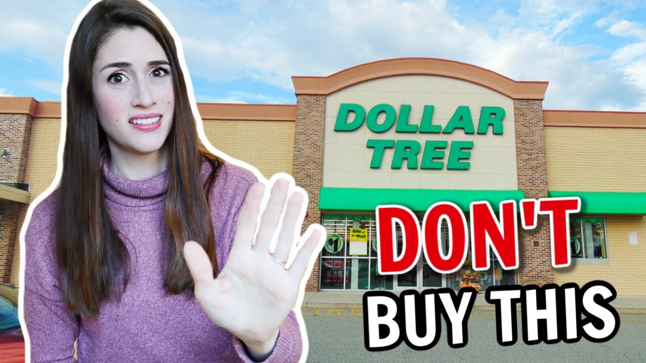 Stop Buying These Things from the Dollar Tree