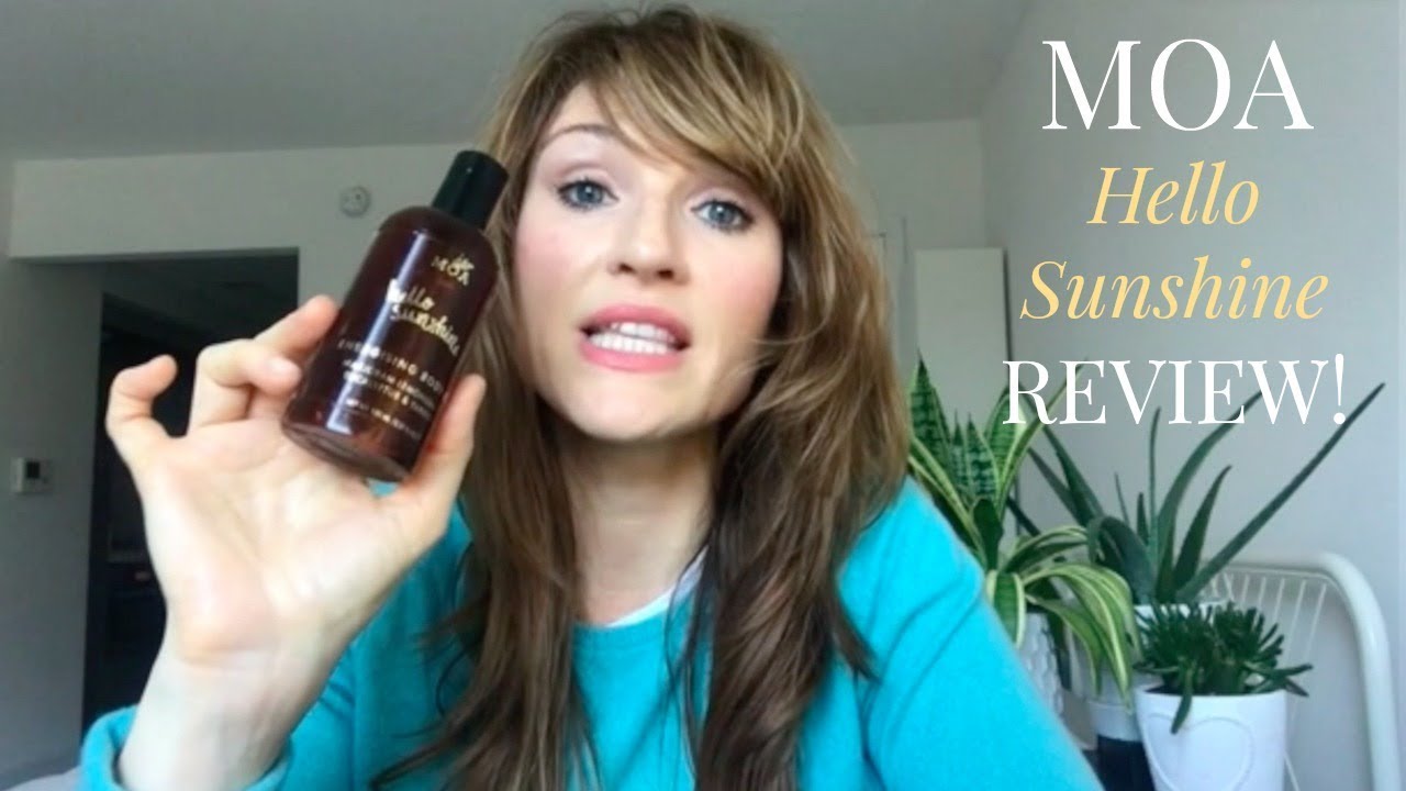 MOA Hello Sunshine Body Oil | The Green Product Junkie