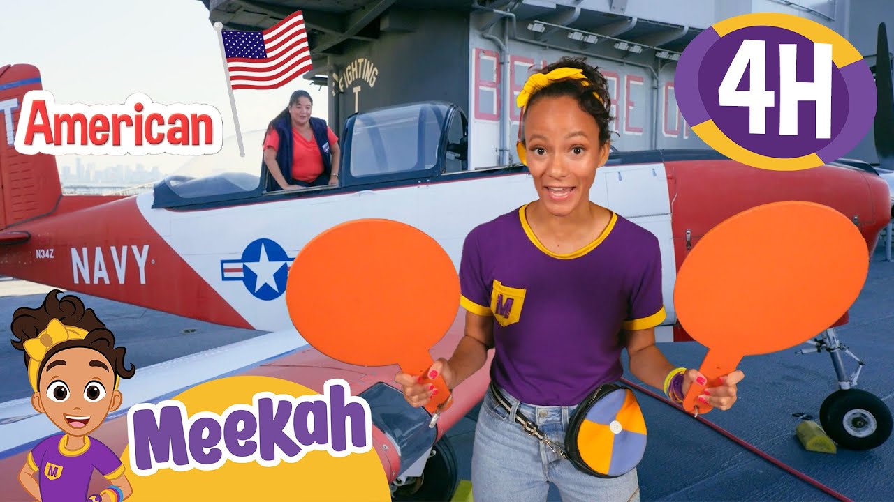 Meekah’s Air & Sea Adventure: Planes, Helicopters & a Huge Ship! 🌊🚁 | 4 HR OF MEEKAH!