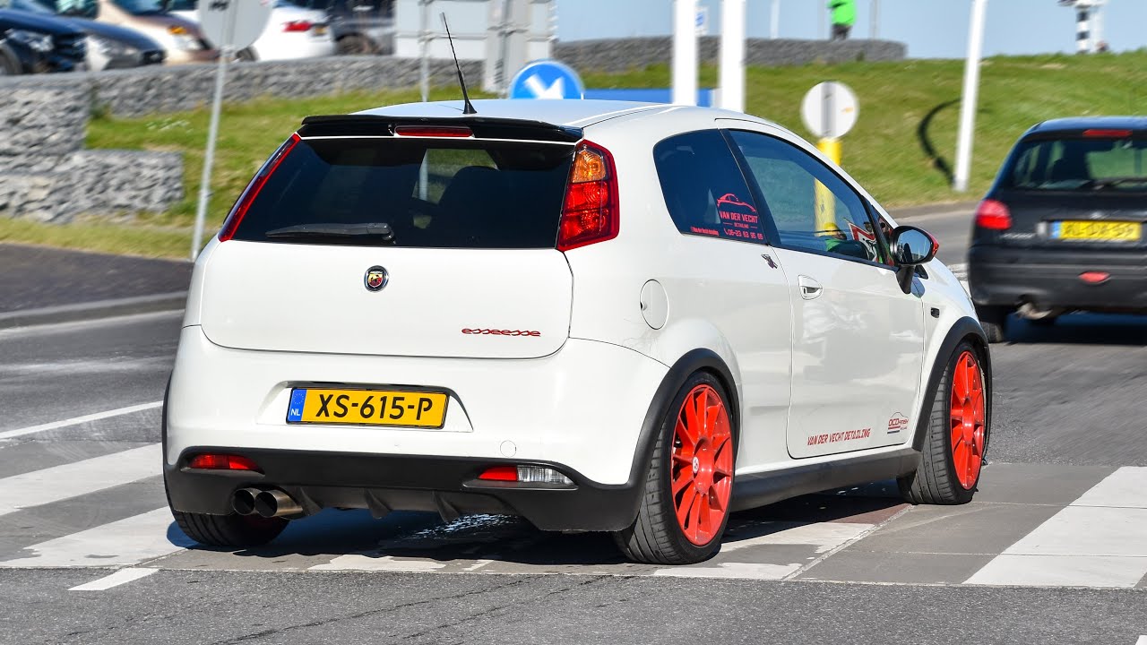 Modified +300HP Abarth Punto Esseesse  STAGE 3 | Flames, Accelerations, Pops & Bangs