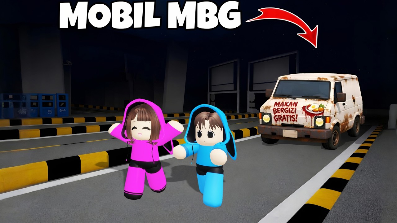Popo Dan Mimi Dikejar Mobil MBG Di Tol Anomaly Bareng Kak Yuta Dan Kak Mio || ROBLOX