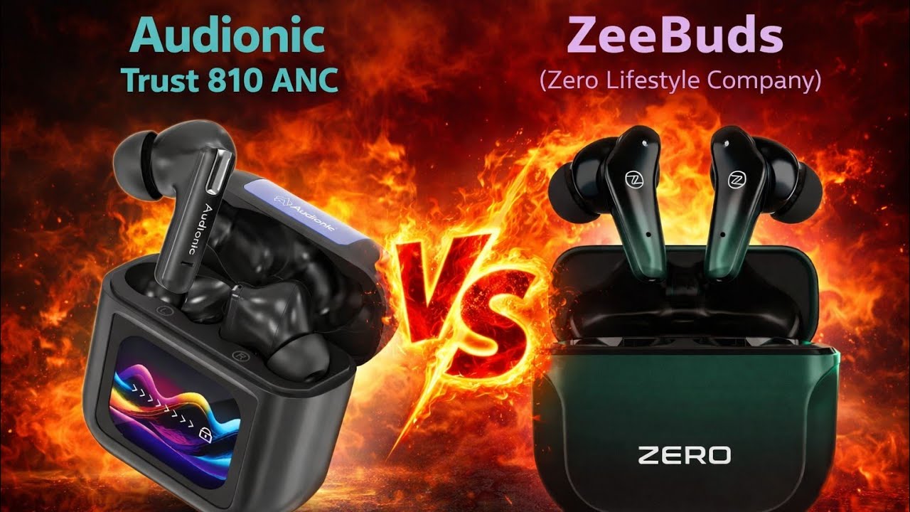 Audionic  TRANS 810 ANC VS AURA  Zbuds Earbuds Review And Unboxing  Full Comparison