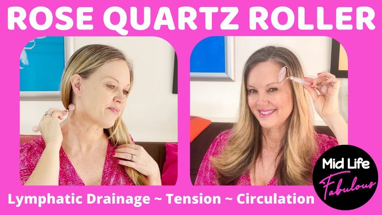 Rose Quartz Face Roller - How To Use And It's Benefits from The Luxe Editions #rosequartzroller