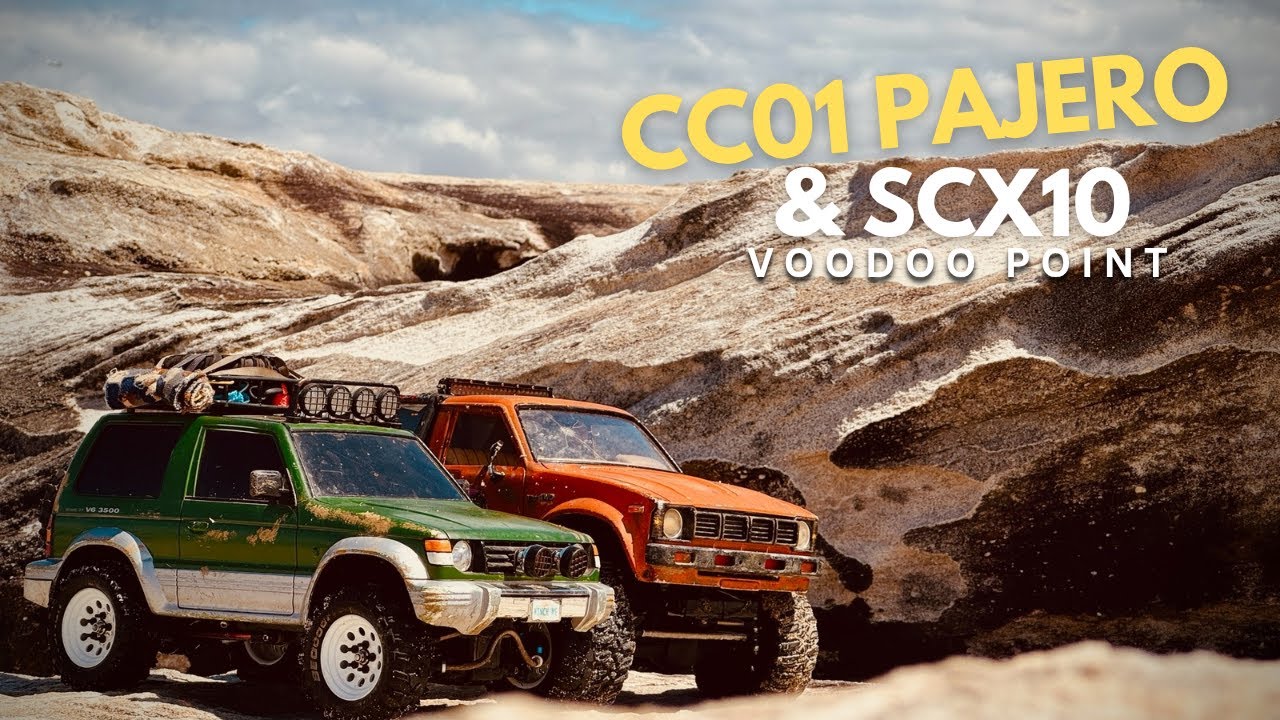 RC Adventure 15: CC01 Pajero & SCX10 Hilux