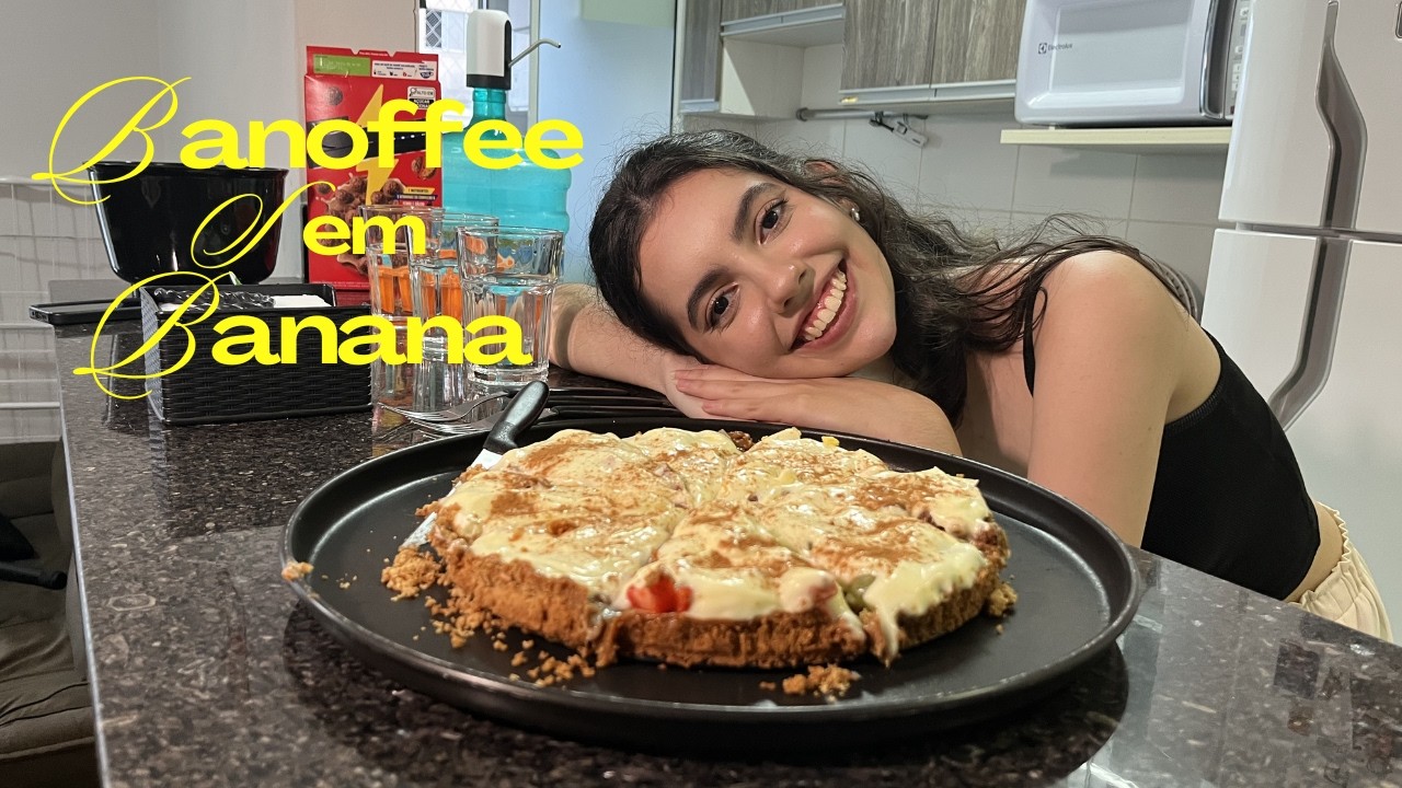 TUDO DANDO ERRADO COM A NOSSA TORTA DE BANOFFEE SEM BANANA