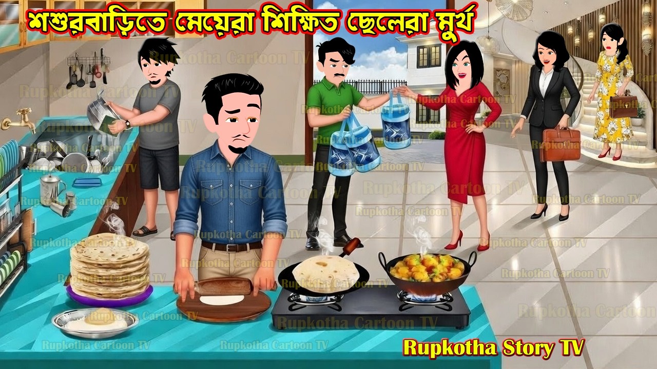 শশুরবাড়িতে মেয়েরা শিক্ষিত ছেলেরা মুর্খ Shosurbarite Meyera Sikkhito Chelera Murkho | Rupkotha Story