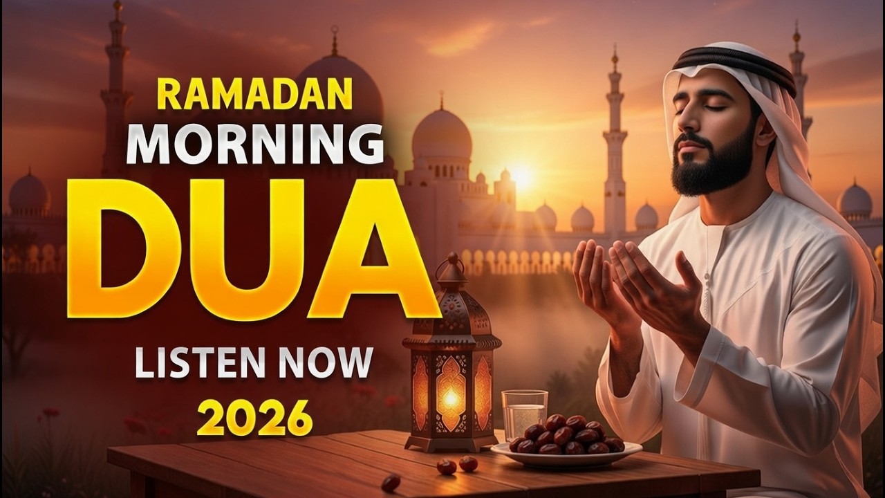 Ramadan Morning Dua 2026 | Peaceful Islamic Dua for a Blessed Start | Begin Your Day with Noor