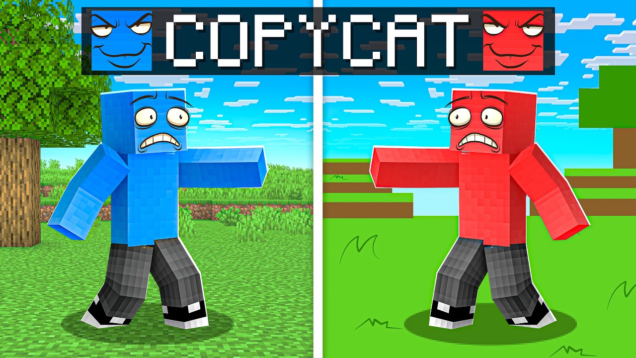 Doodle has a COPYCAT in Minecraft!