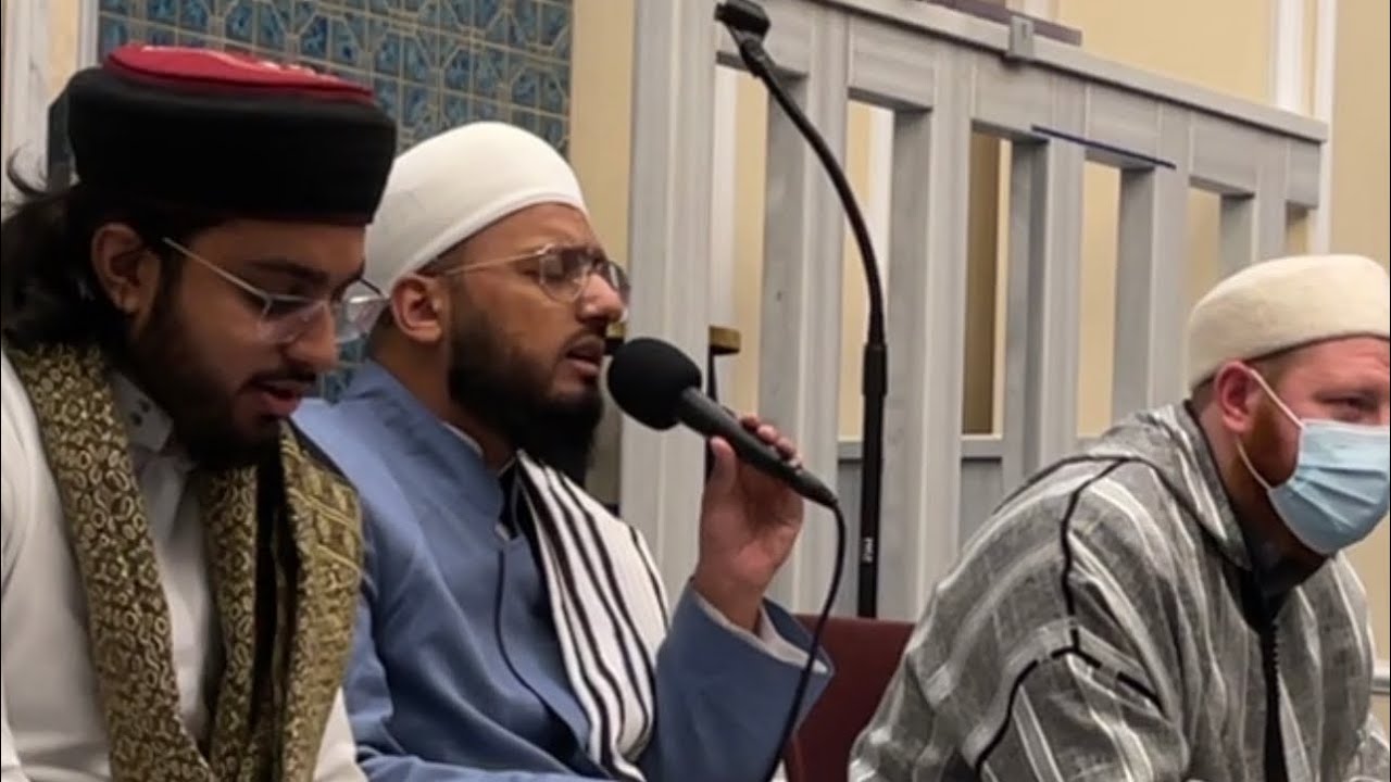 Imam Hafiz Mohammed Asad Ali(from UK)Qasida Burdah Sharif in Muslim Center of Greater Princeton NJ