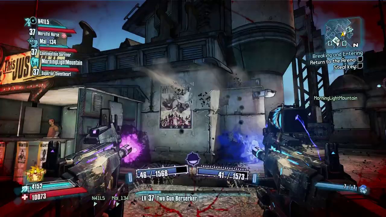 Borderlands 2 - Gunzerker Double Bane Demo