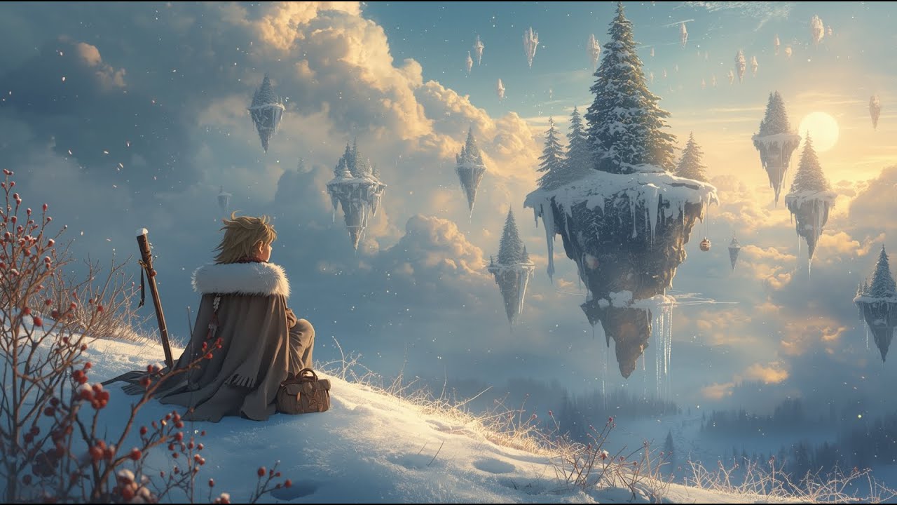 Winter Night Ambience 🌙 | Ethereal Music for Inner Calm