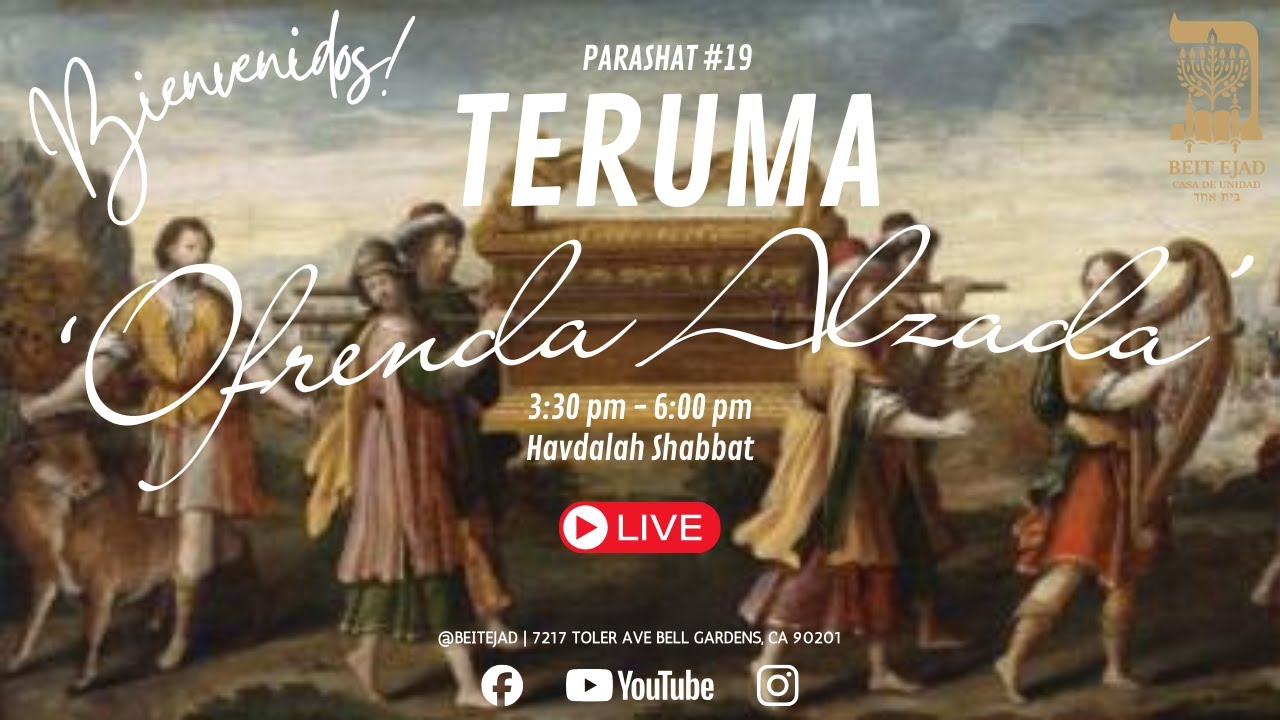 Servicio De Havdalah | Parasha Teruma