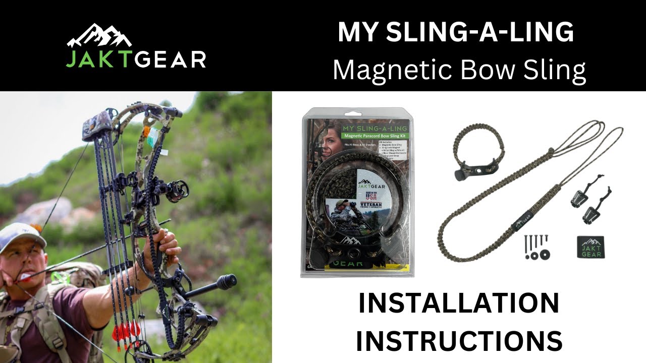 My Sling-A-Ling Magnetic Bow Sling Installation Video