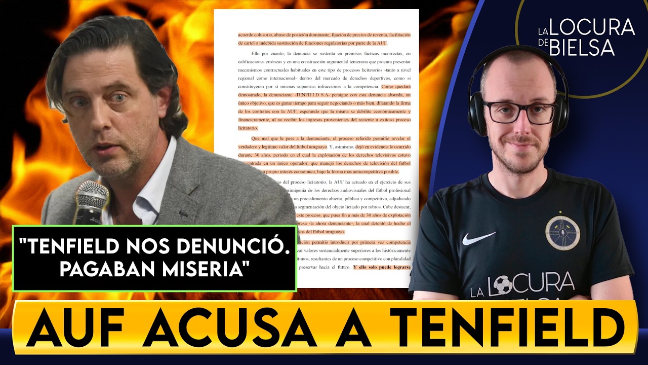 AUF ACUSA A TENFIELD: DENUNCIA, CLAUSULA DE IGUALACIÓN, PRECIOS DE MISERIA...