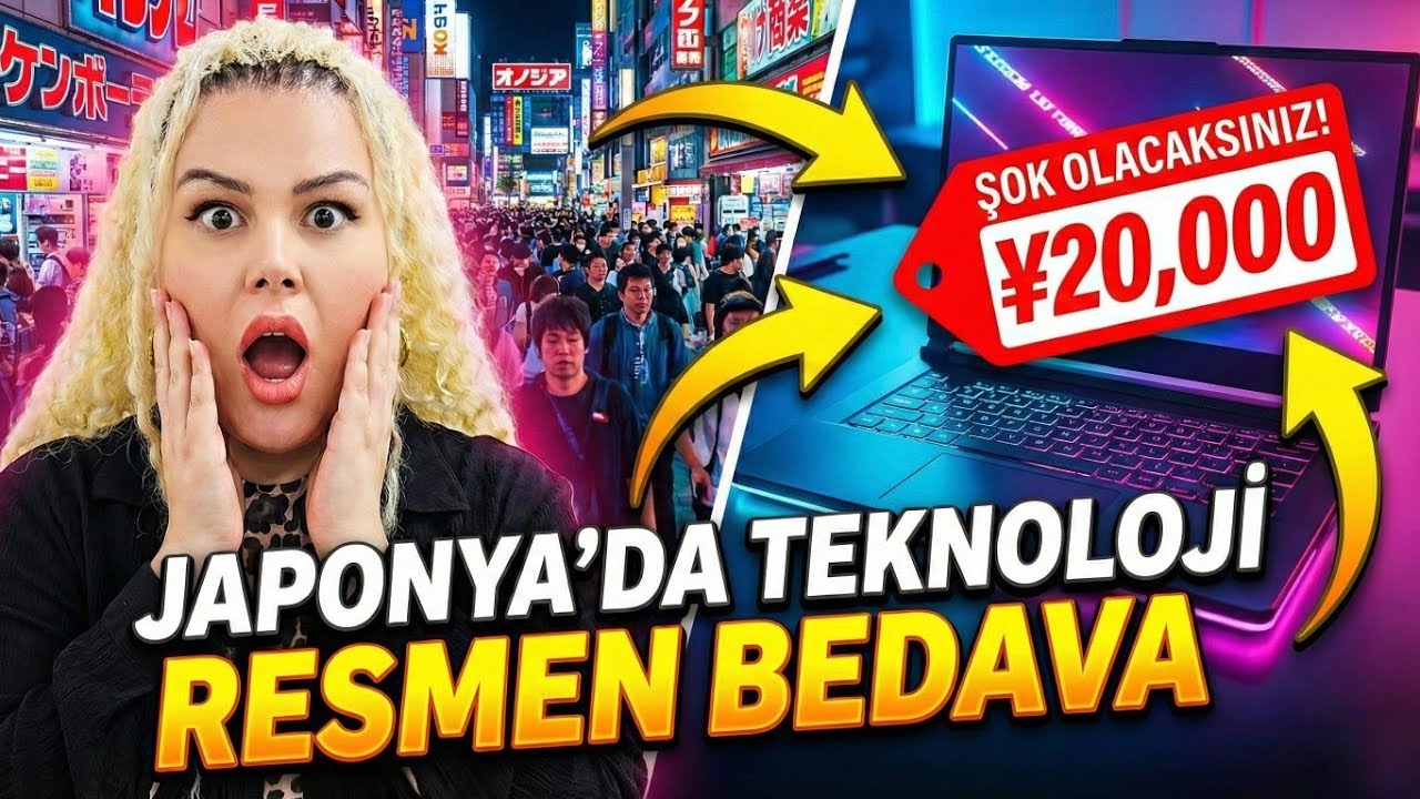 ''Japonya'da Teknoloji Fiyatları Türkiye'den Yarı Fiyatına mı?''😱 🇯🇵