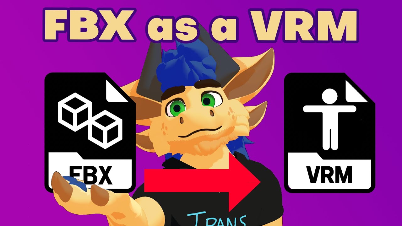 Совет: использование FBX в качестве VRM